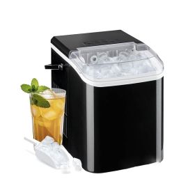 Portable Countertop Ice Maker for Home/Office (Type: Ice Maker, Color: Black)
